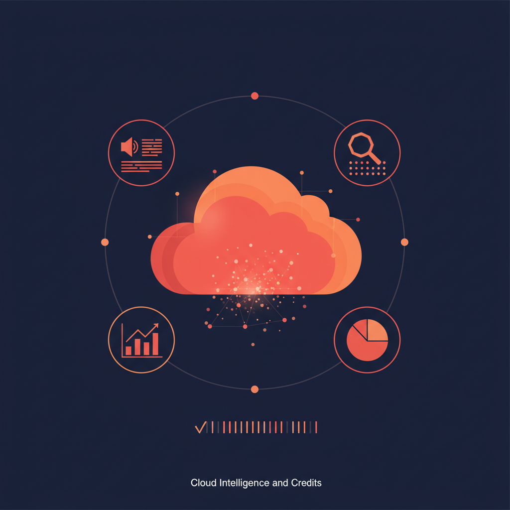 Cloud intelligence and credit-based pricing in Fireflies