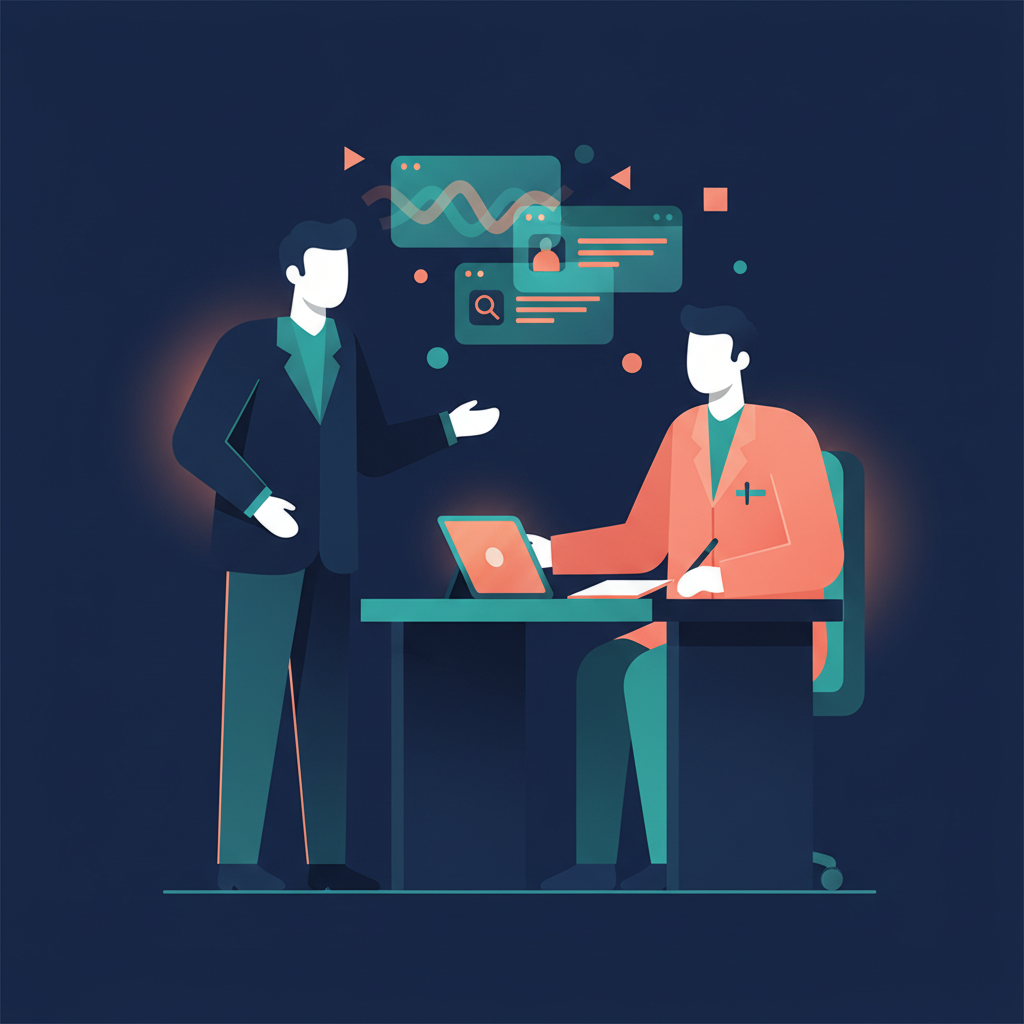 Pharma sales rep detail visit conversation gap